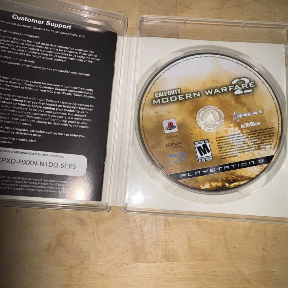 Call of Duty Modern Warfare 2 PlayStation 3 PS3 Game CIB